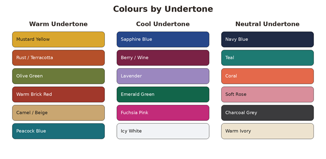 The Best Colours to Wear for Indian Skin